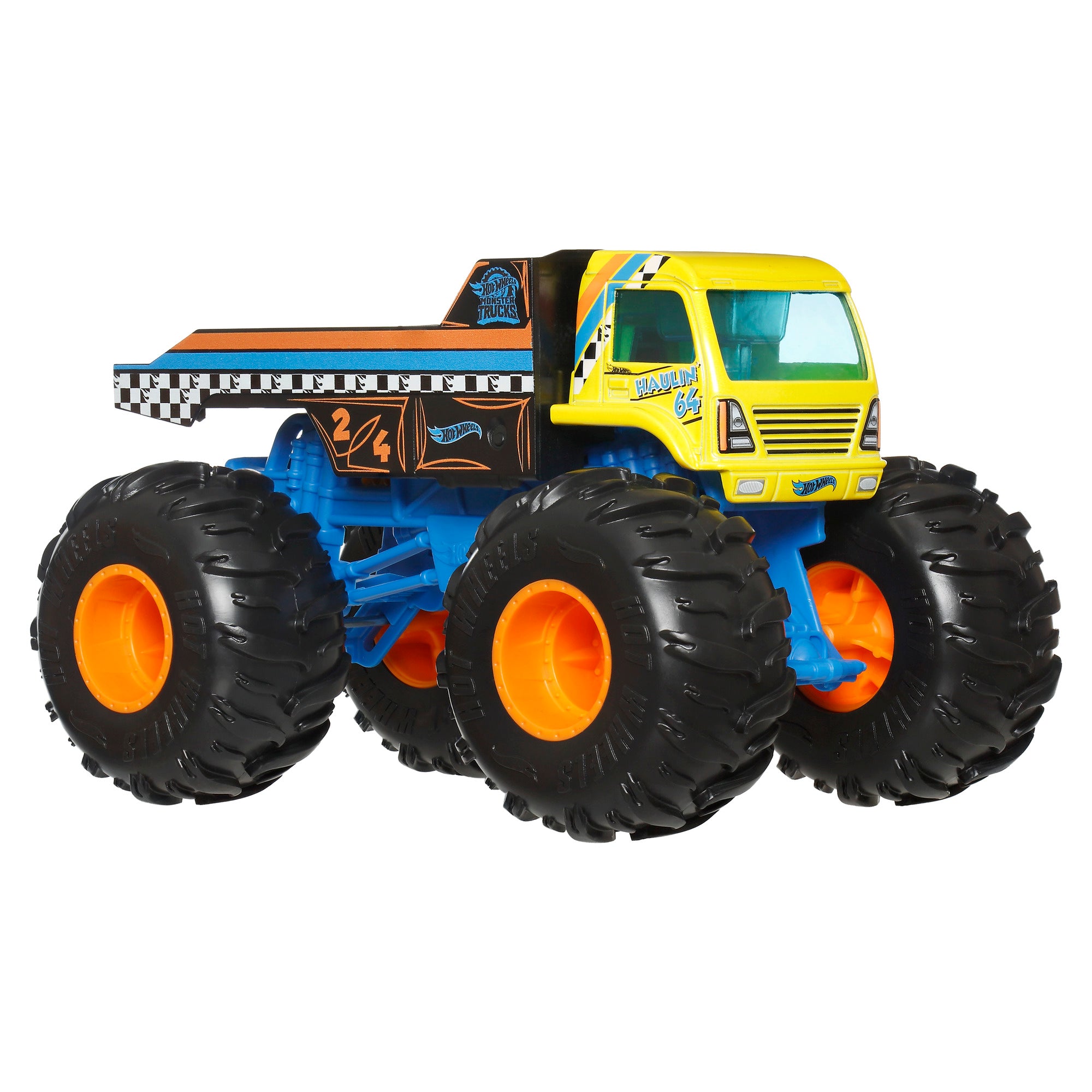 Hot Wheels Monster Trucks Escala 1:24 - Haulin 64 - foto 1